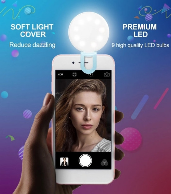 Світло для смартфона AccPro RK-17W White