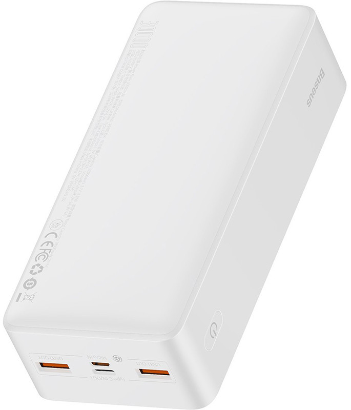 Baseus Bipow Digital Display 30000mAh 20W White (PPDML-N02) Baseus Bipow Digital Display 30000mAh 20W White (PPDML-N02)