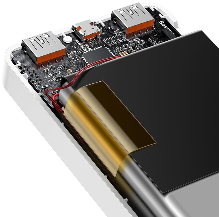 Baseus Bipow Digital Display 30000mAh 20W White (PPDML-N02) Baseus Bipow Digital Display 30000mAh 20W White (PPDML-N02)