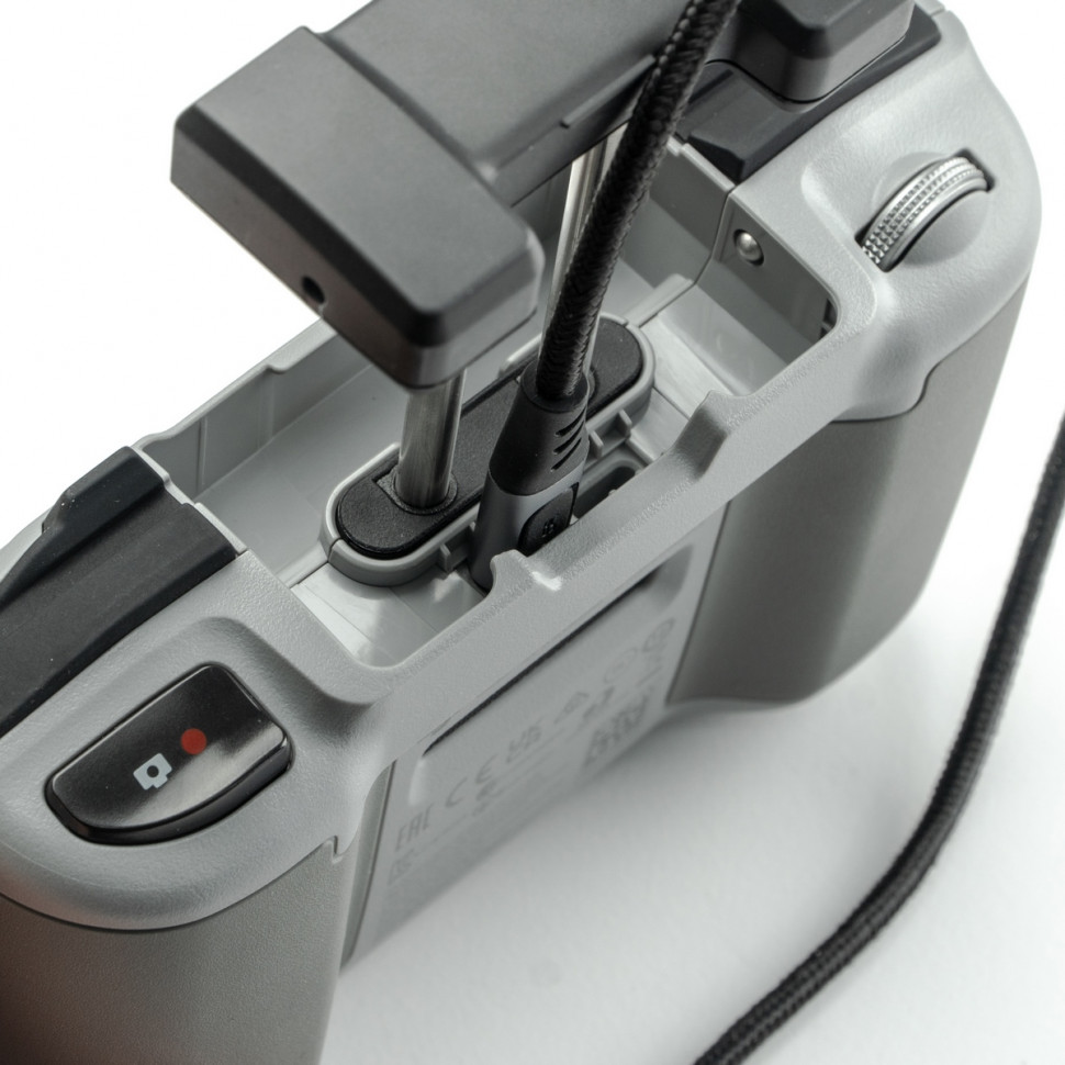 Подовжений кабель Type-C на Type-C 1м. для пульта DJI Mavic 3 / Air 2 / Air 2S / Mini 3 / Mini 2 (в оплетці)