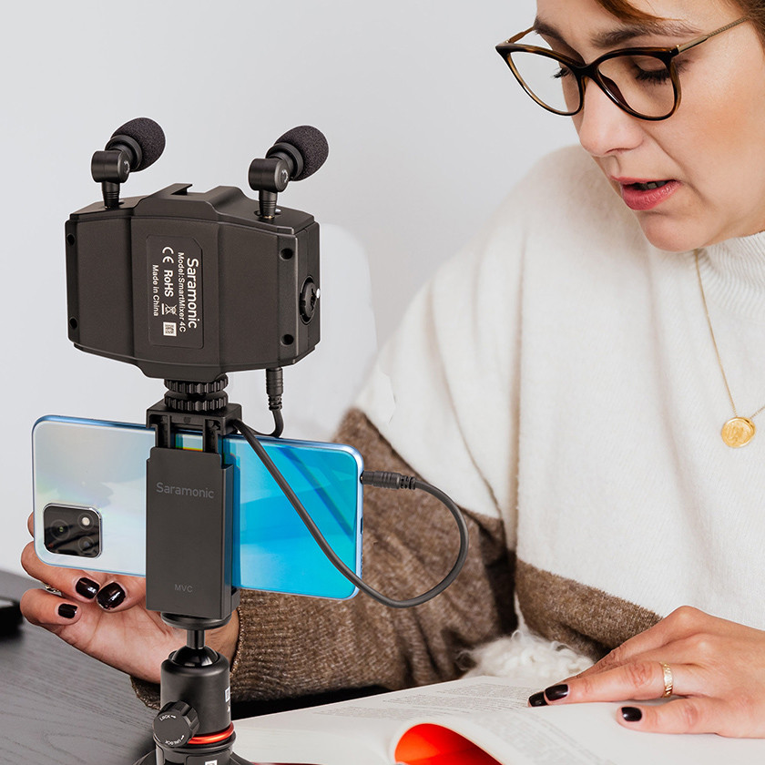 Аудіомікшер Saramonic SmartMixer 4C