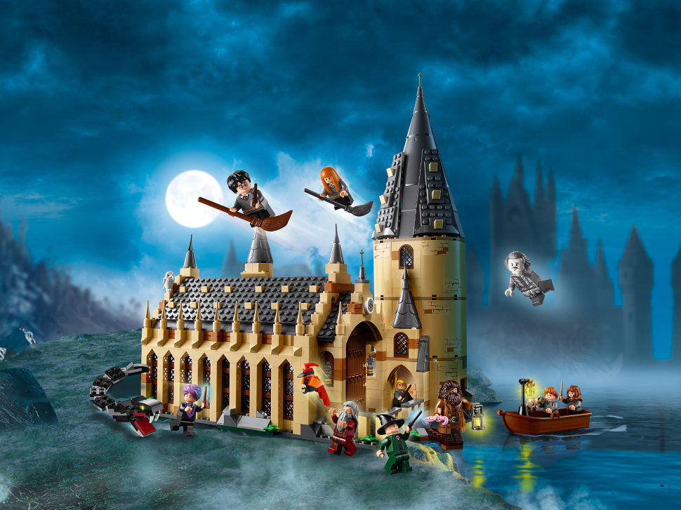 Конструктор Lego Harry Potter: великий зал Хогвартса (75954)