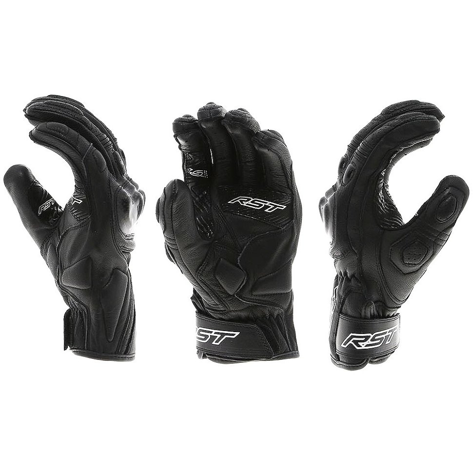 Мотоперчатки кожаные RST 2123 Stunt III CE Mens Glove Black