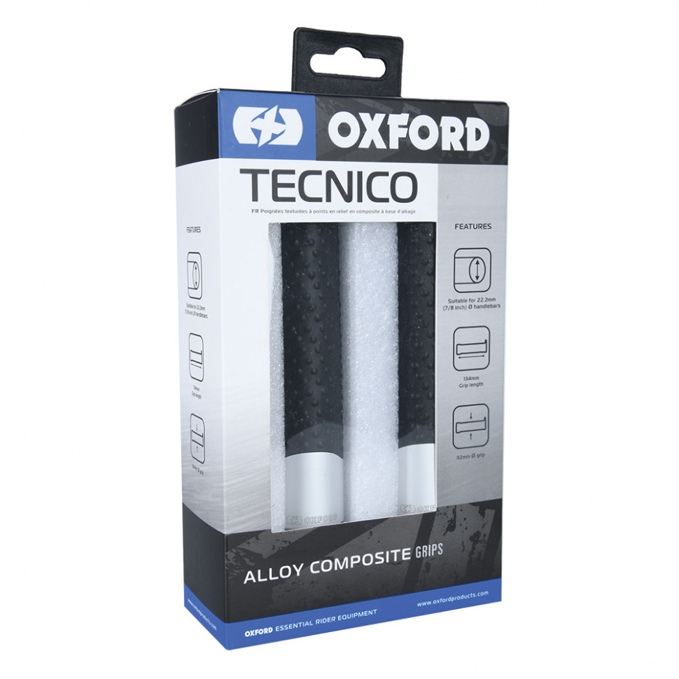 Мотогрипсы Oxford Tecnico Grips Silver (OX612)