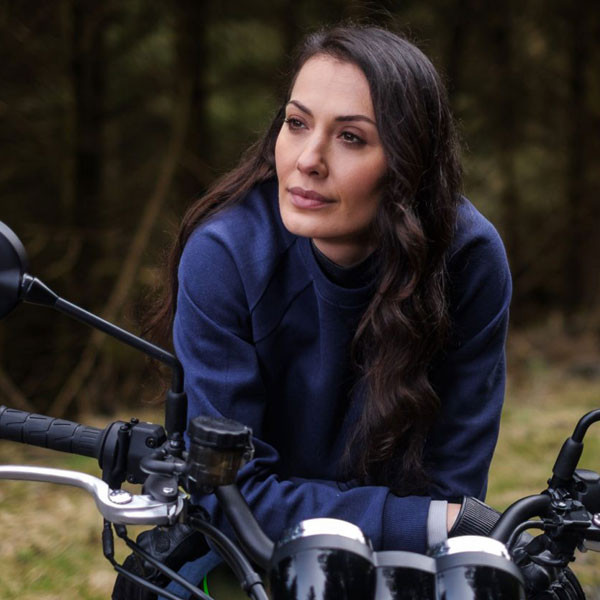 Женский мотосвитер Knox Shield Sweatshir Blue