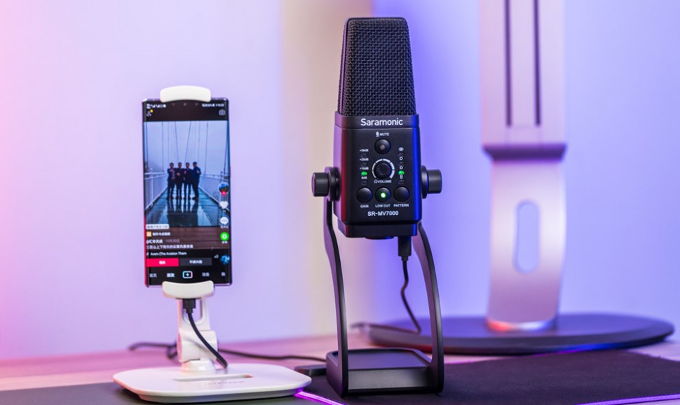 Микрофон настольный Saramonic SR-MV7000