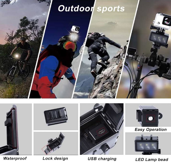 Водонепроницаемый LED постоянный свет Tolifo HF-0301 (196863)