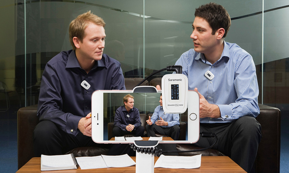 Радиосистема Saramonic Blink 500 Pro B2 White (RX+2TX)