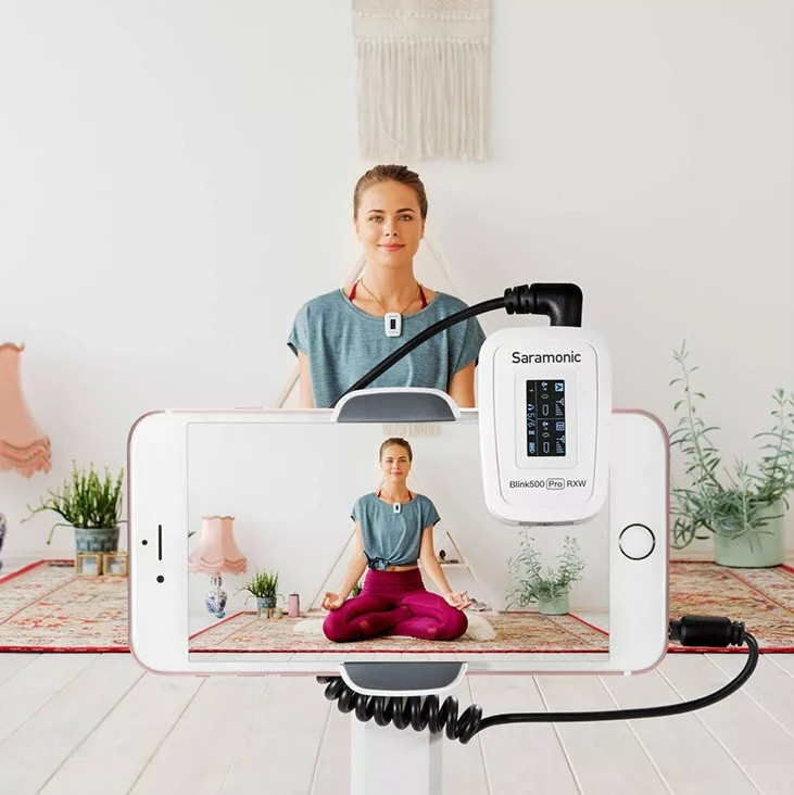 Радиосистема Saramonic Blink 500 Pro B2 White (RX+2TX)