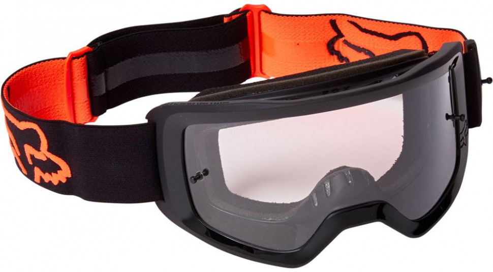 Мото очки FOX Main II Stray Spark Goggle Orange Clear Lens (25834-016-OS)