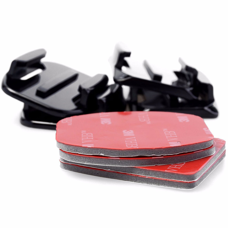 Набор плоских и изогнутых площадок MSCAM Flat and Curved Adhesive Mounts 3M