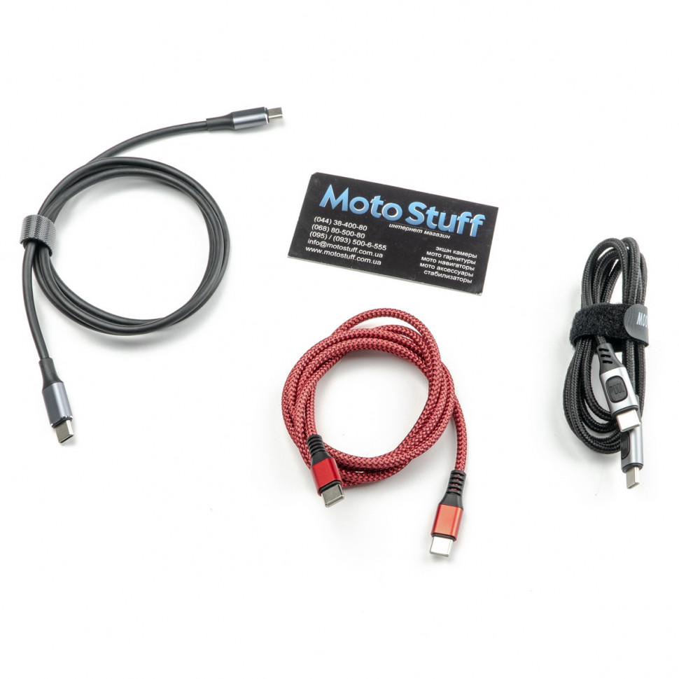 Подовжений кабель Type-C на Type-C 1.2 м. для пульта DJI Mavic 3/Air 2/Air 2S/Mini 3/Mini 2 (в оплетці)