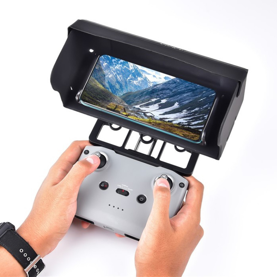 Держатель планшета StartRC с козырьком для пульта DJI RC-N1 (1108860)