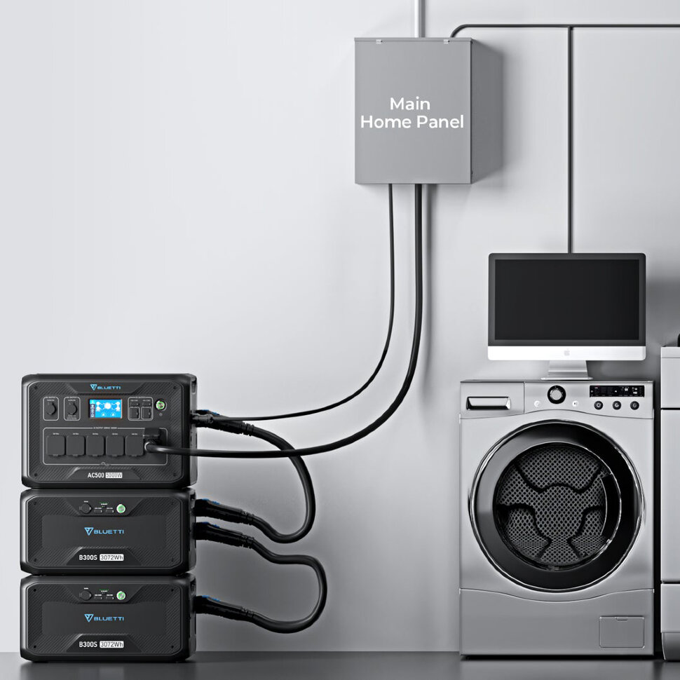 Портативний інвертор BLUETTI AC500 (5000 Вт)