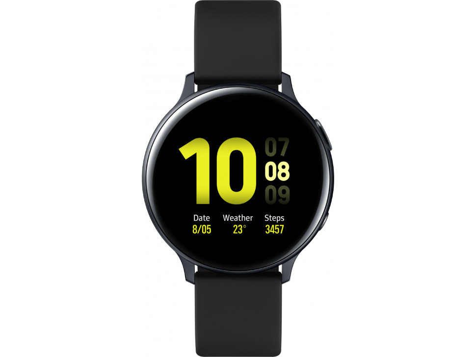 Смарт-часы Samsung Galaxy watch Active 2 Aluminium (R820) Black (SM-R820NZKASEK)