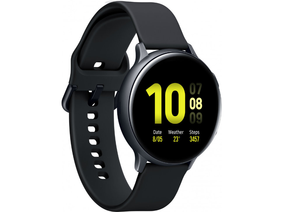 Смарт-часы Samsung Galaxy watch Active 2 Aluminium (R820) Black (SM-R820NZKASEK)