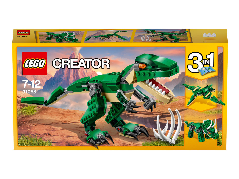 Конструктор Lego Creator: грозный динозавр (31058)