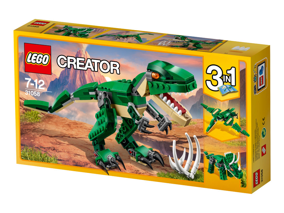 Конструктор Lego Creator: грозный динозавр (31058)