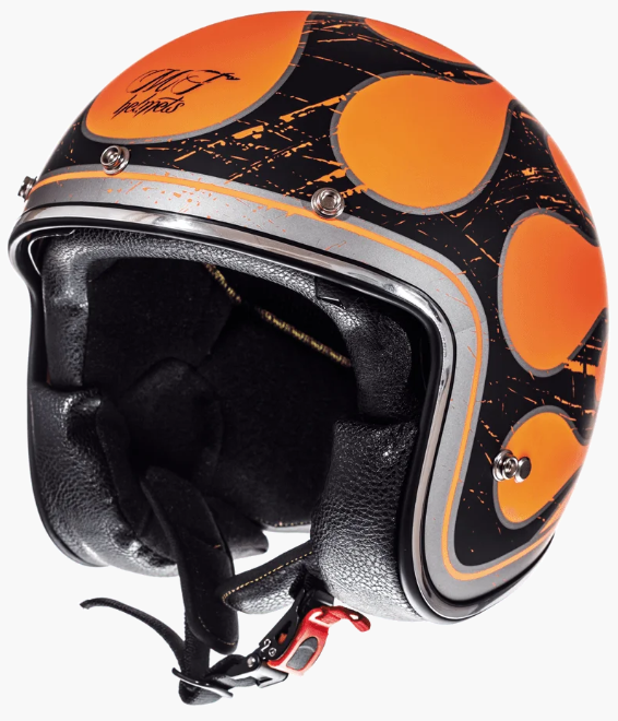 Мотошлем MT Helmets LE MANS 2 SV Flaming Gloss Fluor Orange