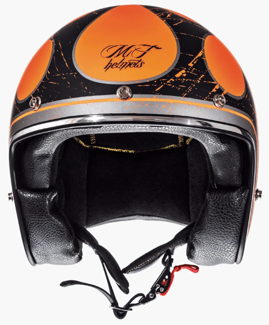 Мотошлем MT Helmets LE MANS 2 SV Flaming Gloss Fluor Orange