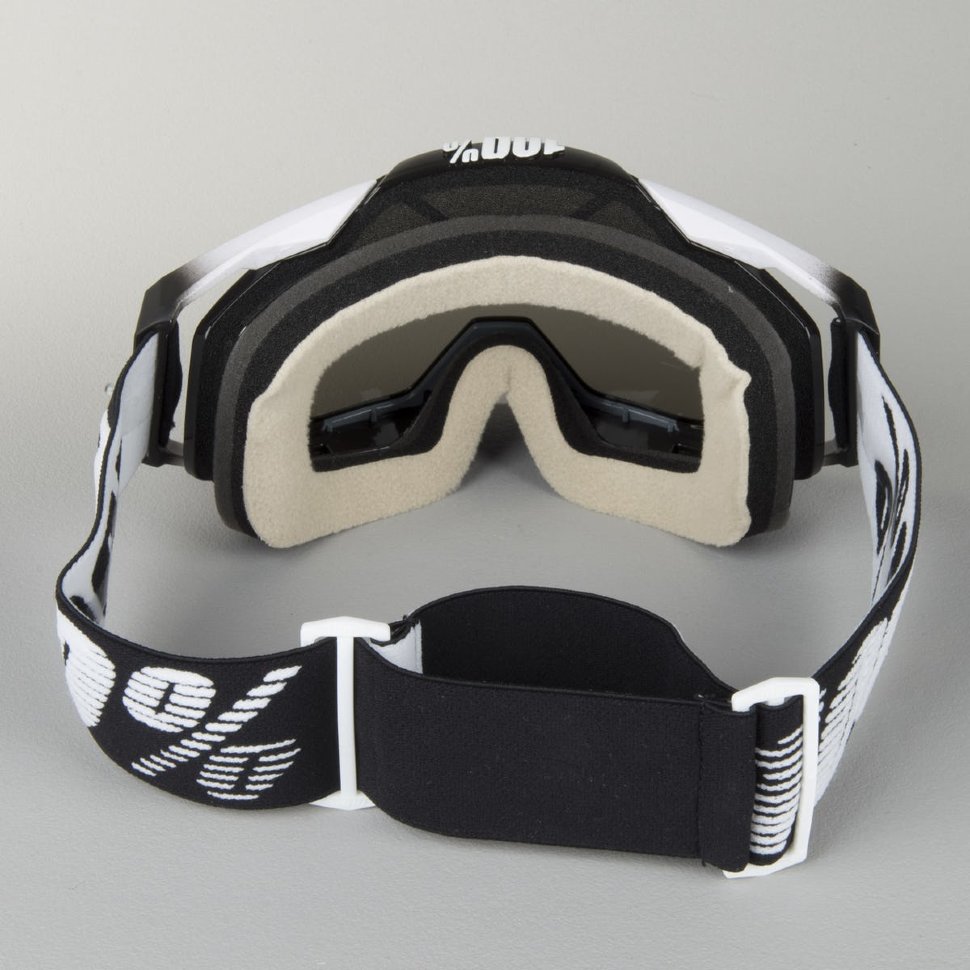 Мото очки 100% Racecraft Abyss Black Mirror Lens Silver (50110-001-02)