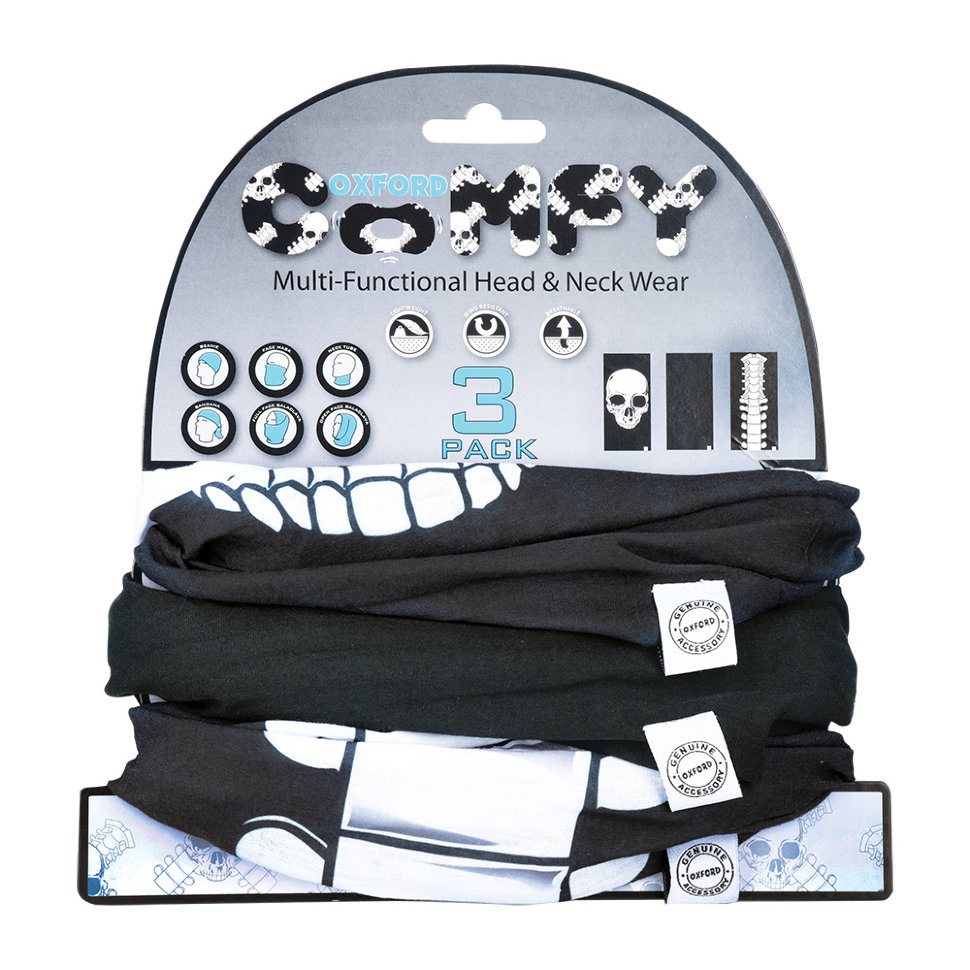 Бафф Oxford Comfy Skeleton 3-Pack (NW105)