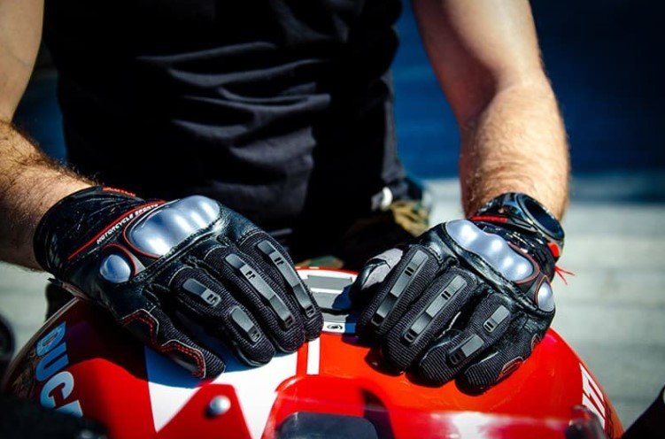 Мотоперчатки Scoyco MC49 Black/Red