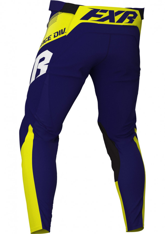 Мотоштани FXR Clutch MX 21 White /Navy /Yellow