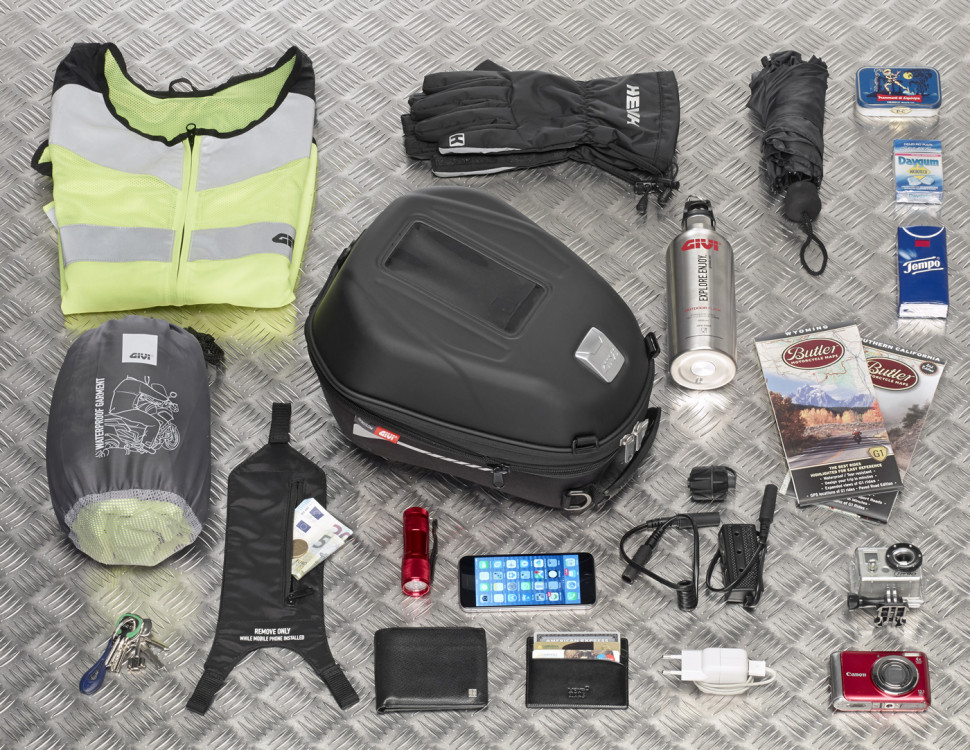 Мотосумка на бак Givi 603B Tanklock Black (00-00260030)