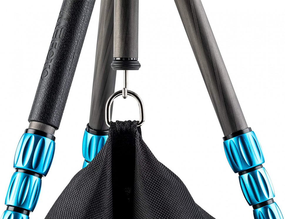 Штатив для фотоаппарата с моноподом MeFOTO Backpacker S Carbon Titanium (BPSCTTN)