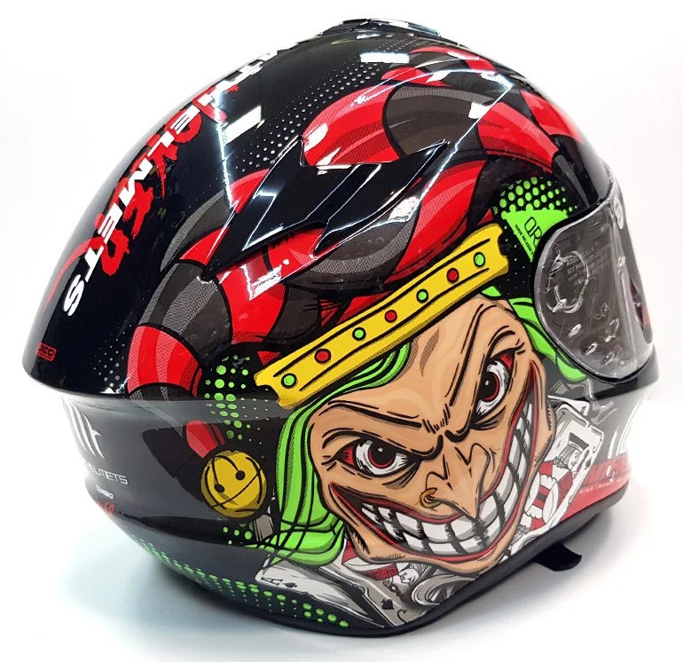 Мотошлем MT Helmets Targo Joker Gloss Black