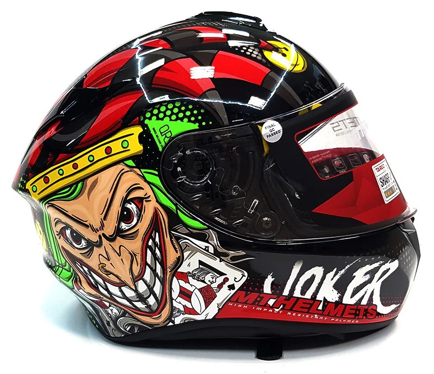 Мотошлем MT Helmets Targo Joker Gloss Black