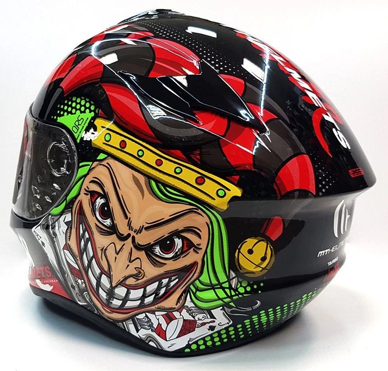 Мотошлем MT Helmets Targo Joker Gloss Black
