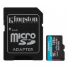 Карта пам'яті Kingston 128GB microSDXC class 10 UHS-I U3 Canvas Go! Plus + SD Adapter (SDCG3/128GB)