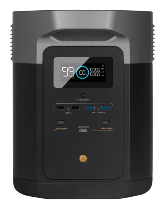 Зарядна станція EcoFlow DELTA Max 1600 (DELTAMAX1600-EU) (1612 Вт·год / 2000 Вт)