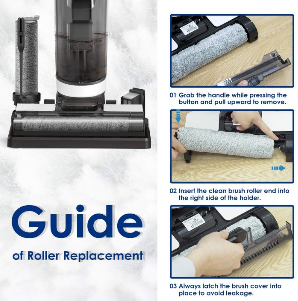 Набір змінних щіток та фільтрів Tineco для моделей iFloor 3/Floor One S3 (9FWAR031100)