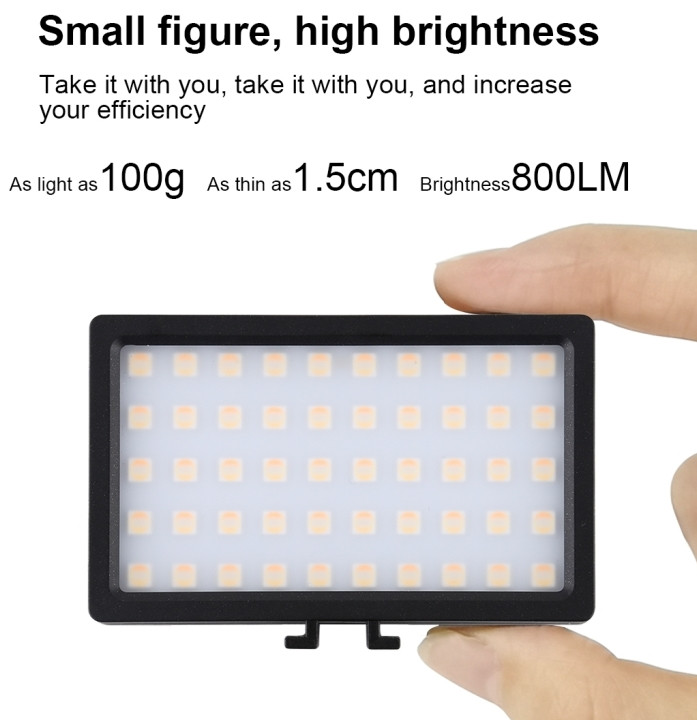 Штатив зі світлом для смартфона Puluz PU461B (RGB)