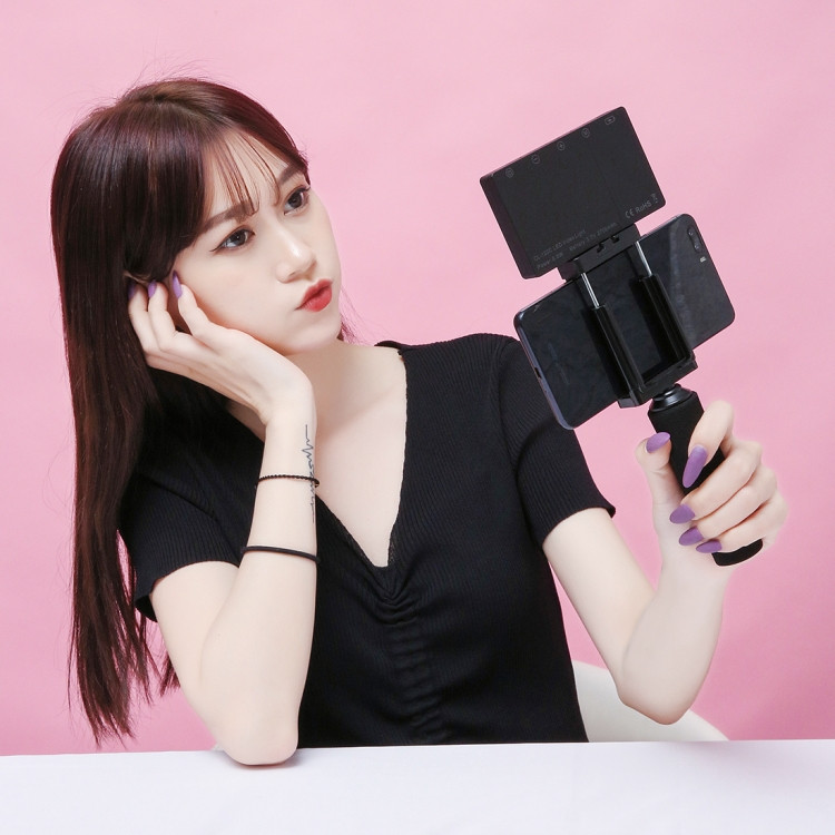 Штатив зі світлом для смартфона Puluz PU461B (RGB)