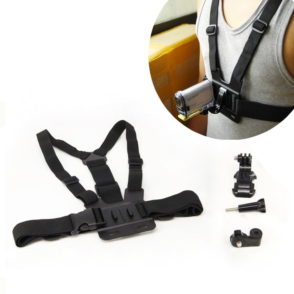 Крепление на грудь MSCAM Chest Mount Harness with J-Hook