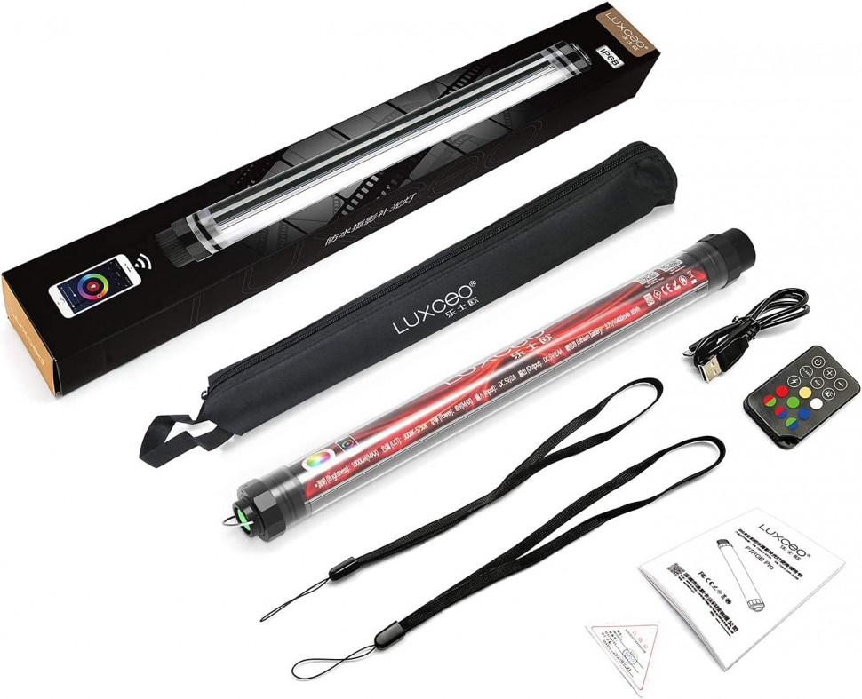 Водонепроницаемый свет трубка Luxceo P7RGB Pro 8W