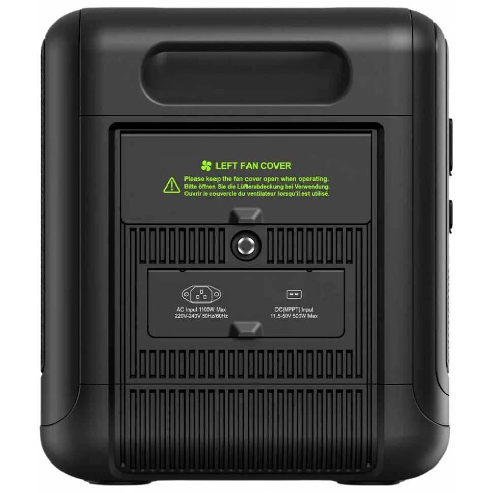 Зарядна станція Fossibot F2400 Black (2048 Вт·ч / 2400 Вт)