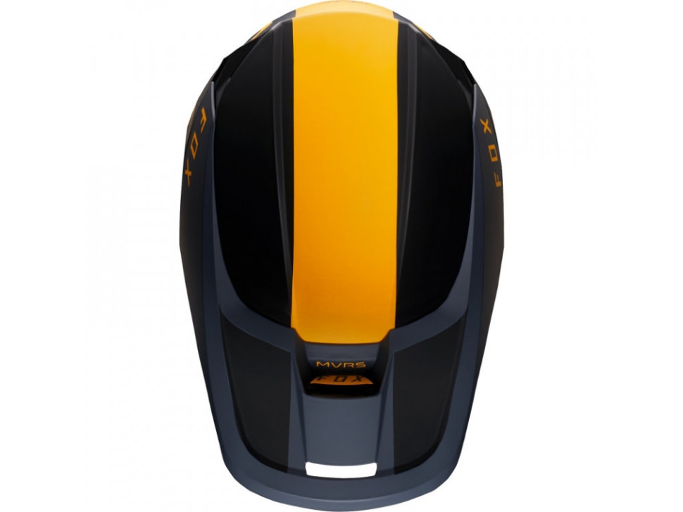 Мотошлем Fox V1 Mata Helmet Navy/Yellow