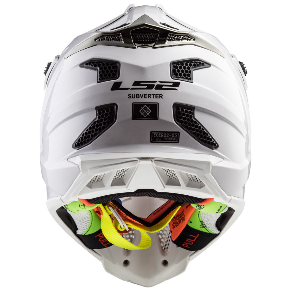 Мотошлем LS2 MX470 Subverter Single Mono Gloss White