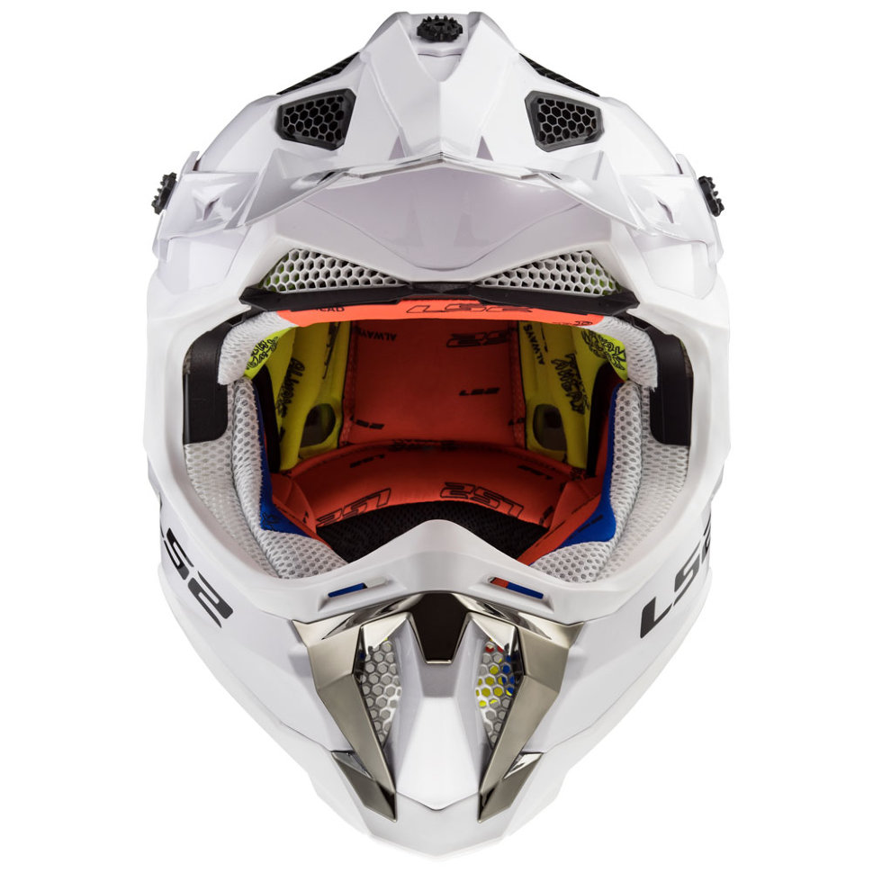 Мотошлем LS2 MX470 Subverter Single Mono Gloss White