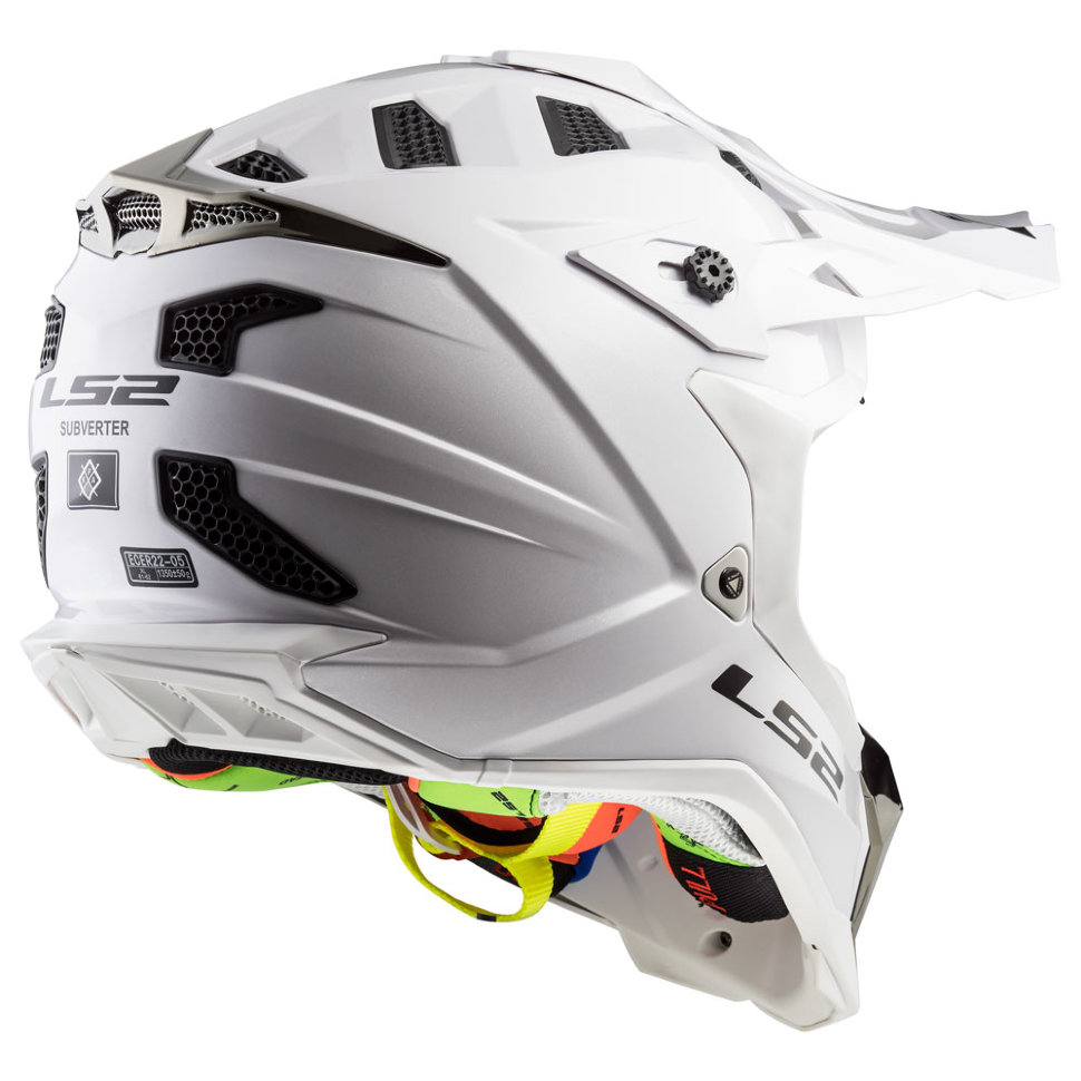 Мотошлем LS2 MX470 Subverter Single Mono Gloss White