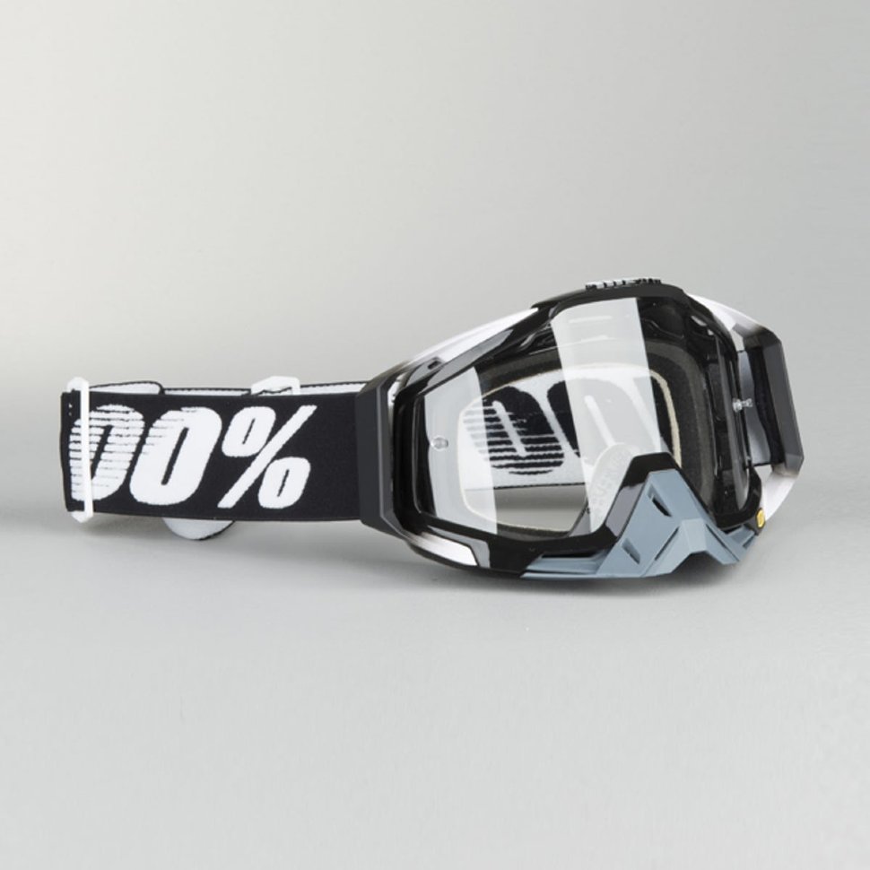 Мото окуляри 100% Racecraft Abyss Black Clear Lens (50100-001-02)