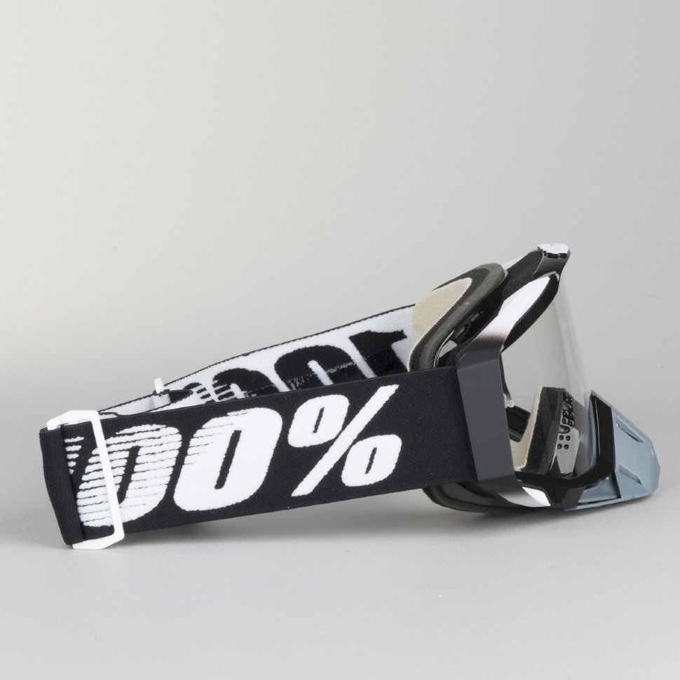 Мото окуляри 100% Racecraft Abyss Black Clear Lens (50100-001-02)