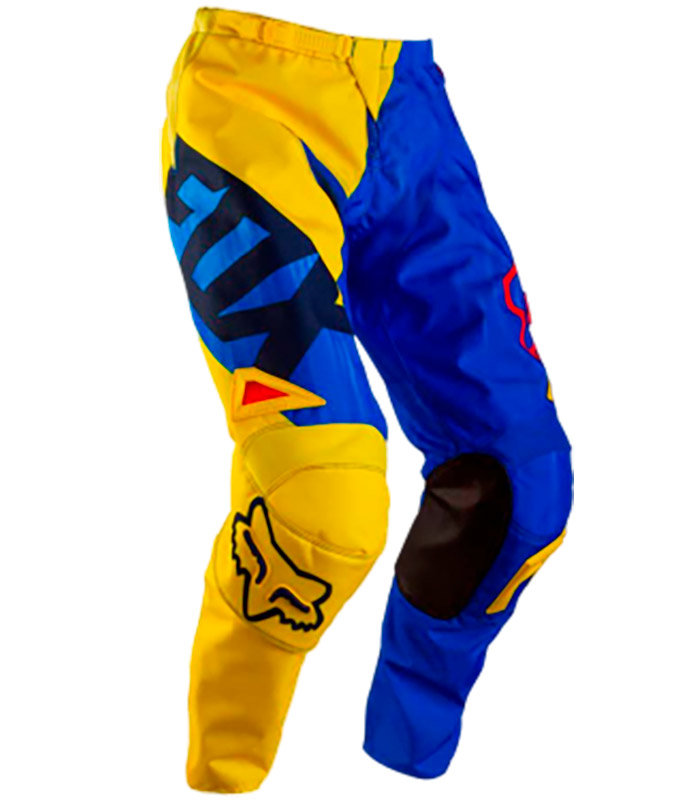 Мотоштани FOX 180 Vandal Pant Yellow /Blue