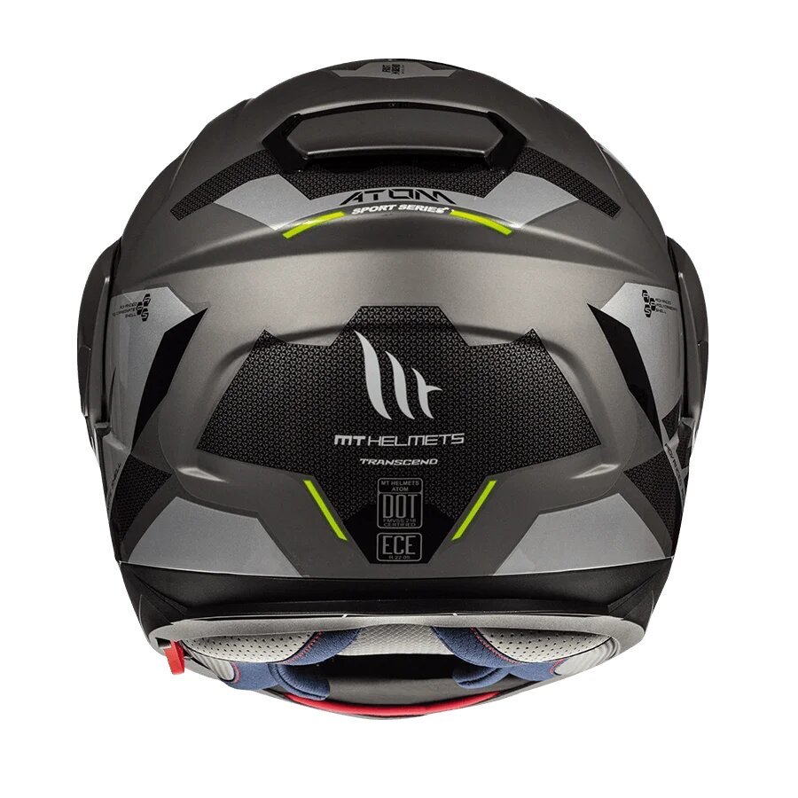 Мотошлем MT Helmets Atom SV Transcend Grey Mat