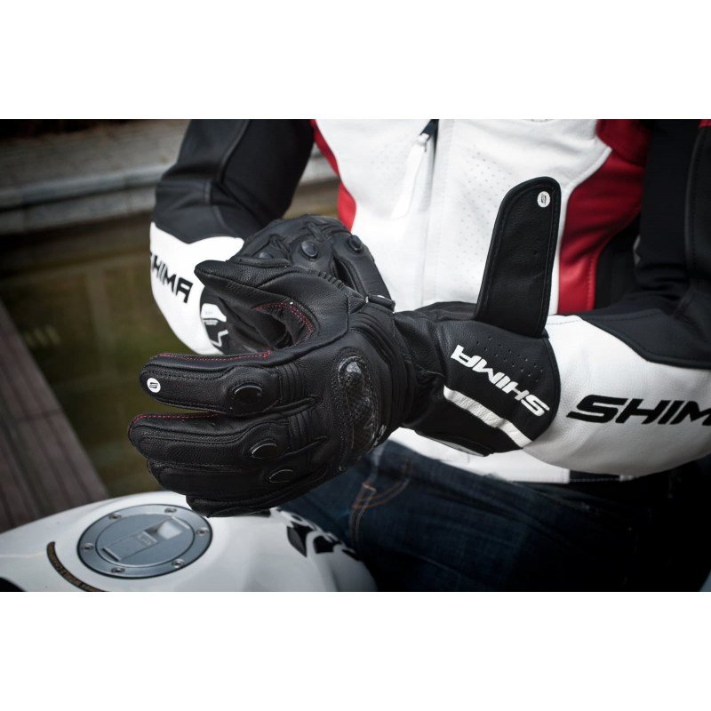 Мотоперчатки Shima ST-2 Man Black